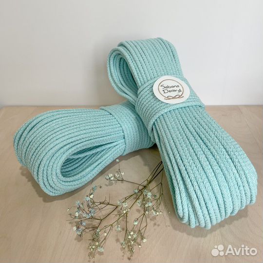 Хлопковый шнур (2x100м) для шитья