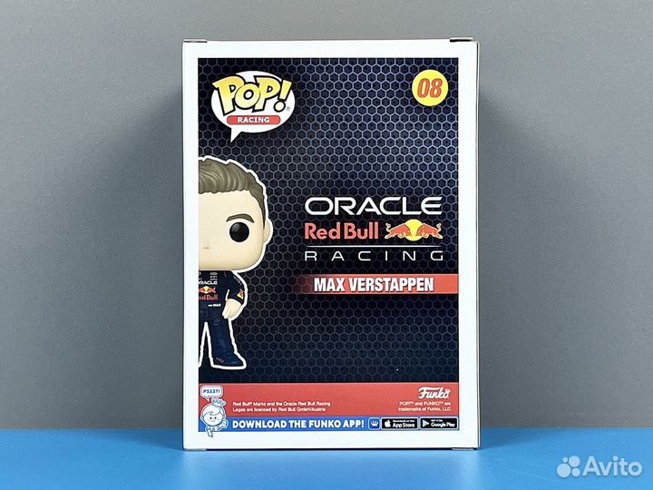 Funko Pop Racing 08 Max Verstappen Oracle Formula