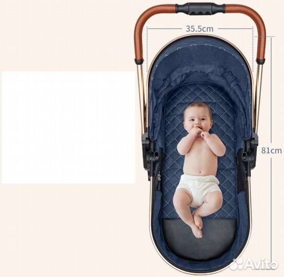 Коляска 3 в 1 новая модель 2023г