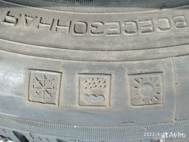 4 шт 7Jx15 5x108 ET38 KamaNikola195/65R15 всесез