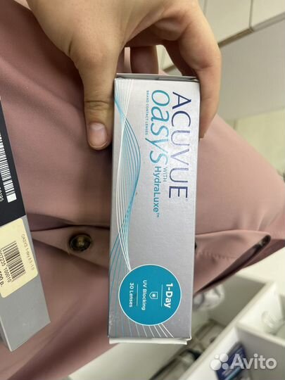 Контактные линзы acuvue oasys with HydraLuxe -6.0