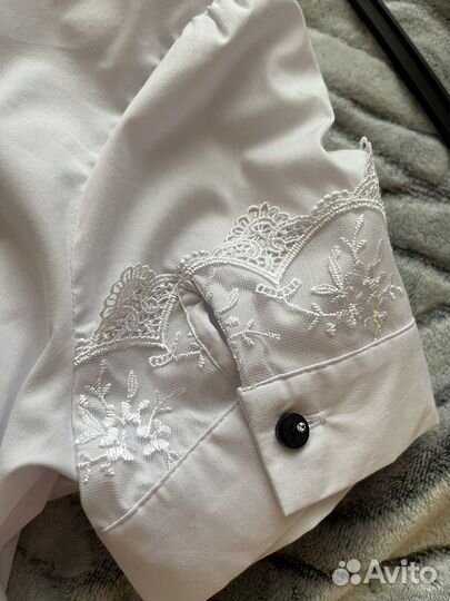 Блуза для девочки 140 школьная