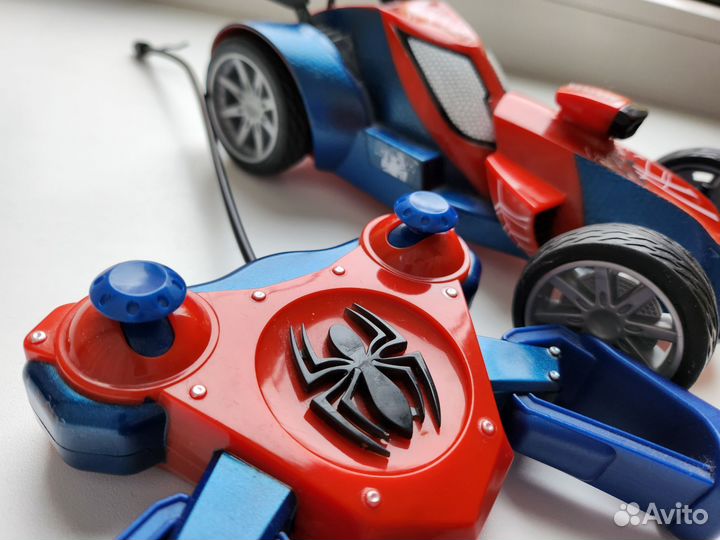 Человек паук.Машинка на пультеуправления