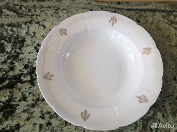 Дружковские фарфоровые тарелки СССР