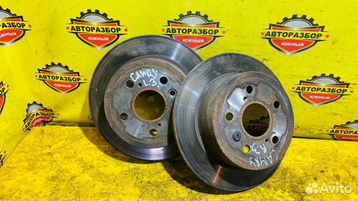 Диск тормозной задний к-кт Toyota Camry V40