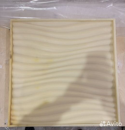 Силиконовые формы для 3D панелей из гипса