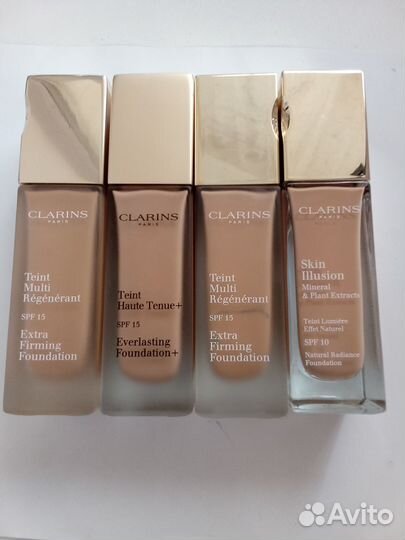 Крем тональный Clarins и др