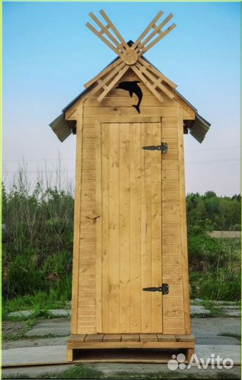 Уличный туалет прямоугольник ащй 710