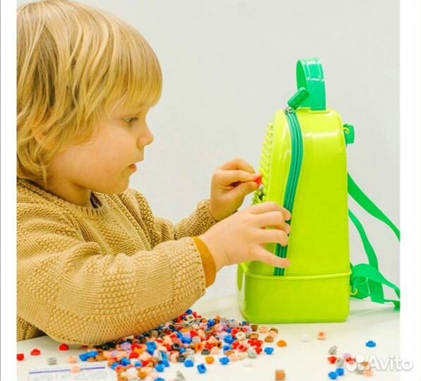 Рюкзак с пискселями как lego