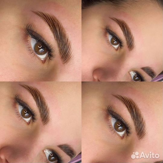 Брови Долговременная укладка