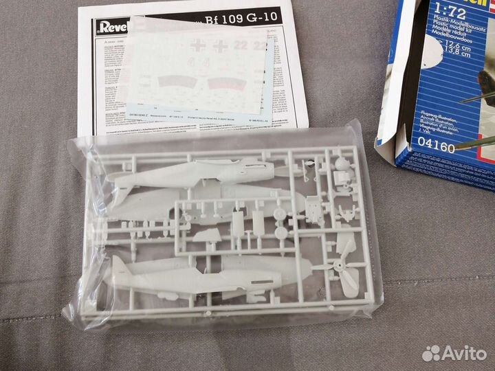 Модель самолёта bf 109 G-10 1:72