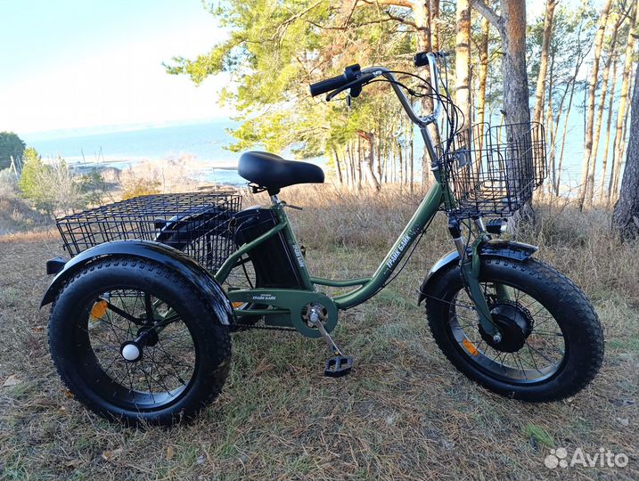 Внедорожный и быстрый электровелосипед взрослым