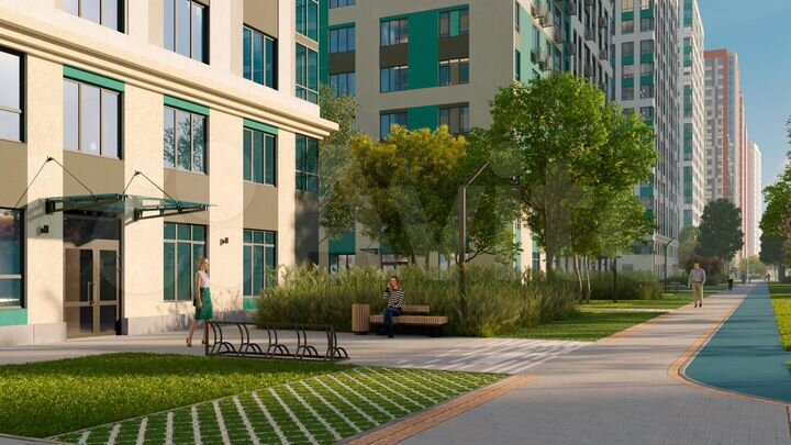 3-к. квартира, 55,7 м², 16/22 эт.