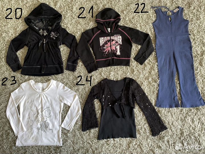 Вещи детские 56 шт. 5-13 лет