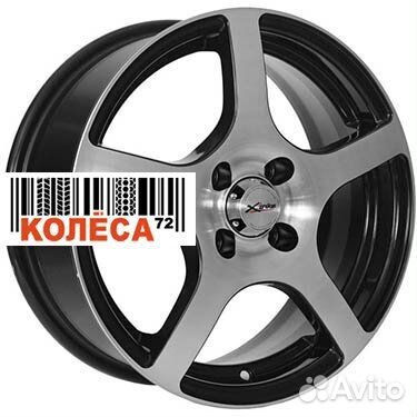 X'trike X-118 6x15 4x114,3 ET44 Dia67.1 BK/FP