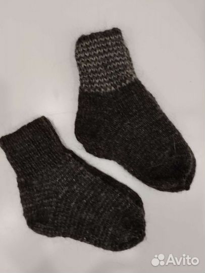 Носки пуховые, пух+шерсть