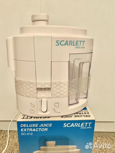 Соковыжималка scarlett sc-012 новая