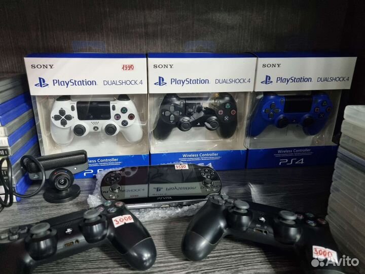 Геймпады ps3. Ps4