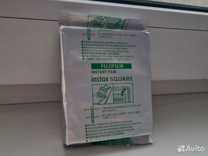 Картриджи для instax square 10шт