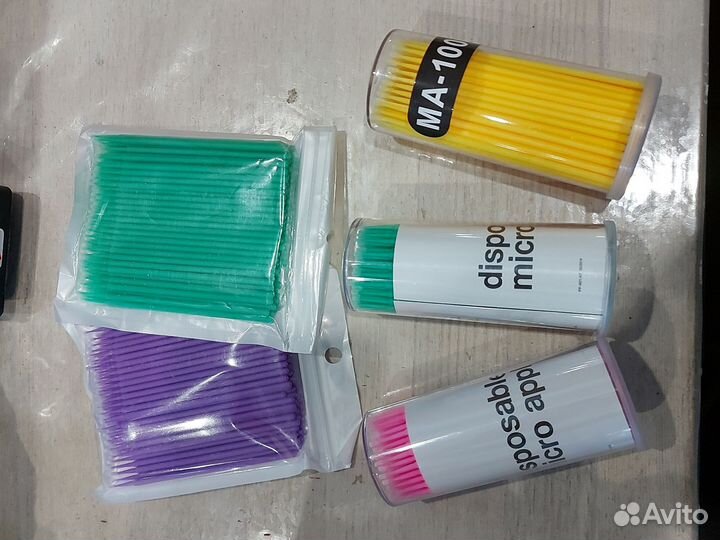 Микро-аппликаторы в упаковке по 100 шт