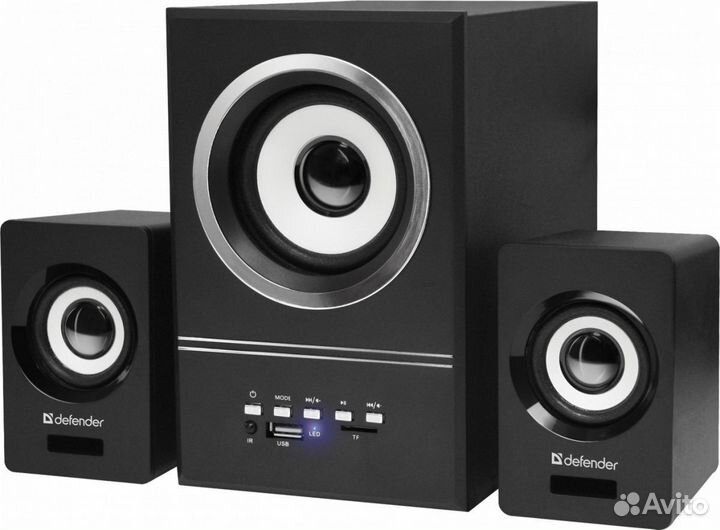 Акустическая система defender V10 11Вт дерево 220в