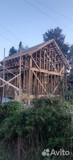 Строительство каркасных домов,бань