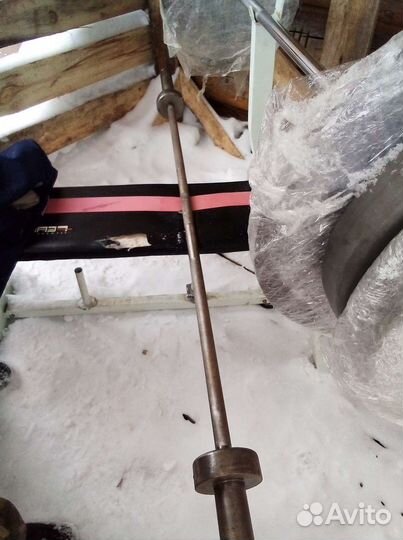 Гриф штанга 2000 мм 18 кг 50 мм