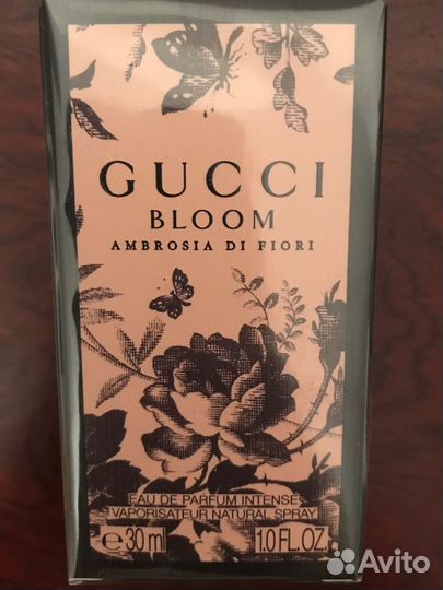 Gucci Bloom Ambrosia di Fiori 30 мл, оригинал