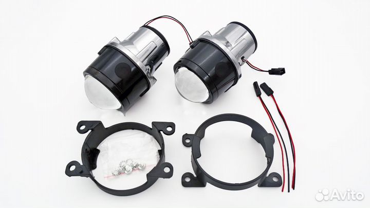 Птф линзы 2,5'' биксенон для Ford в штатные места