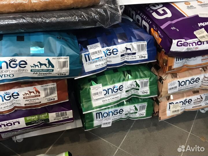 Корма Монж (Monge) для кошек и собак