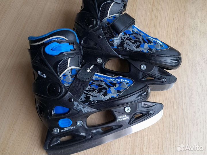 Коньки раздвижные 30-33