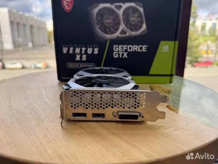 Видеокарта MSI GeForce GTX 1650 OC D6 ventus XS OC