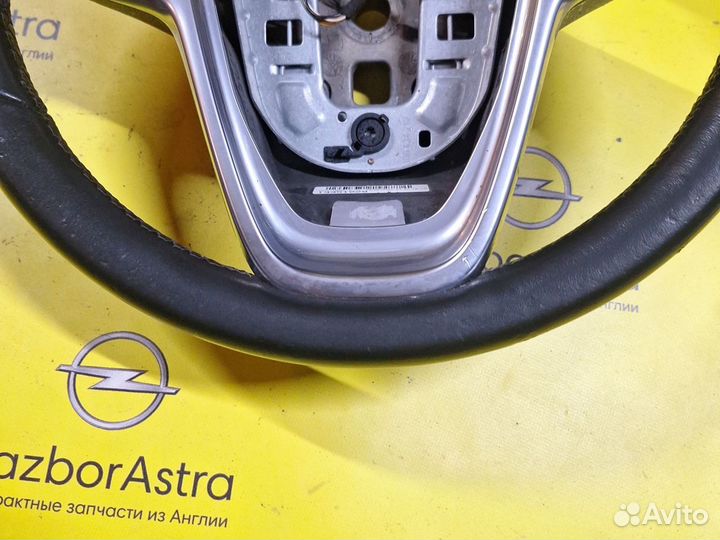 Руль кожаный анатомический Opel Astra J / Zafira C