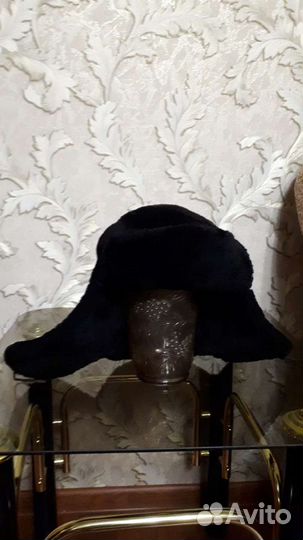 Шапка -ушанка цигейка СССР