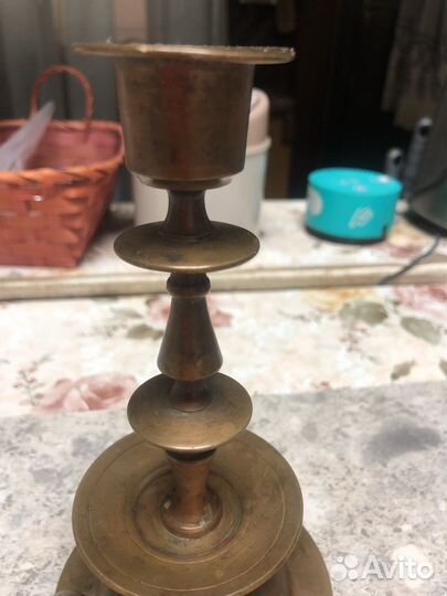 Подсвечник медь