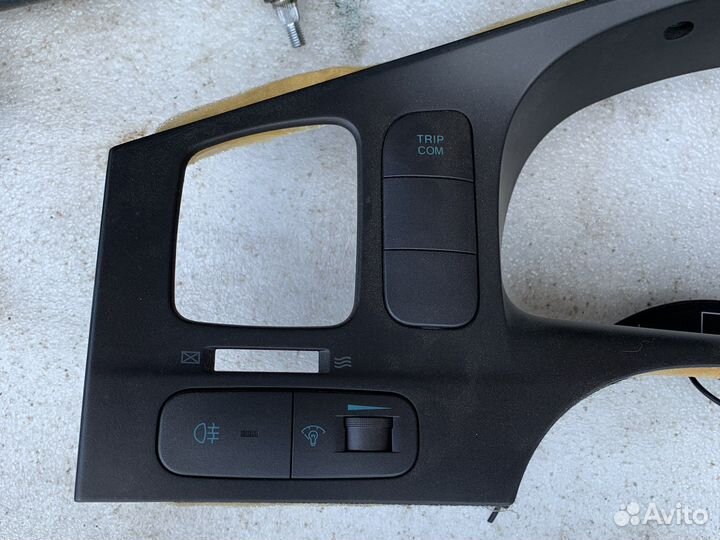 Центральная консоль hyundai elantra xd