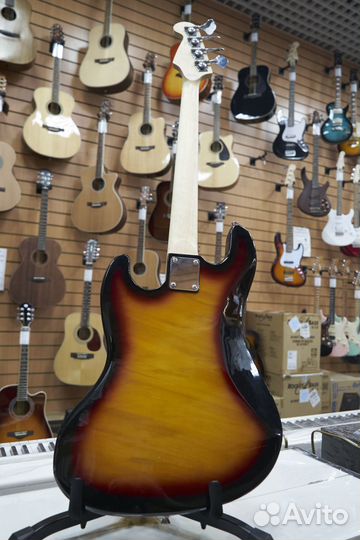 Terris TJB-46 SB Бас Гитара Jazz Bass Гарантия NEW