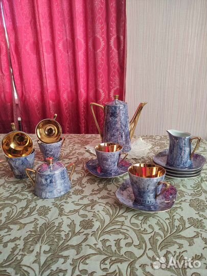 Кофейный сервиз новый