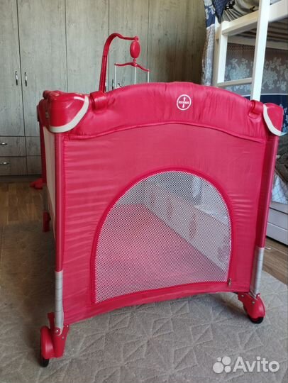 Манеж кровать babyton