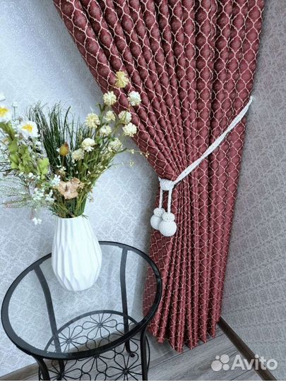 Шторы новые/портьера