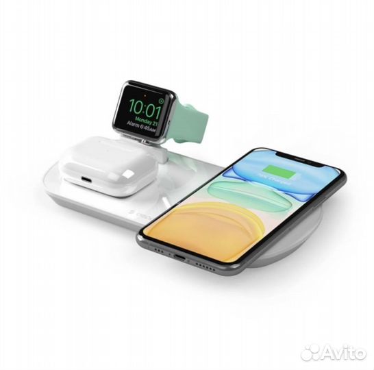 Зарядная станция Deppa для Apple 3в1