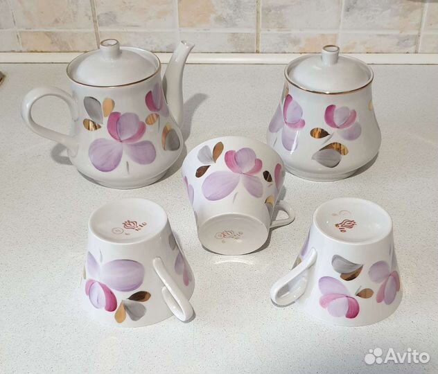 Чайные и кофейный сервизы СССР