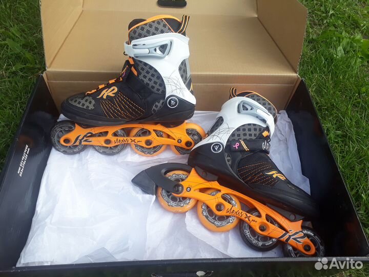Роликовые коньки К-2 + защита