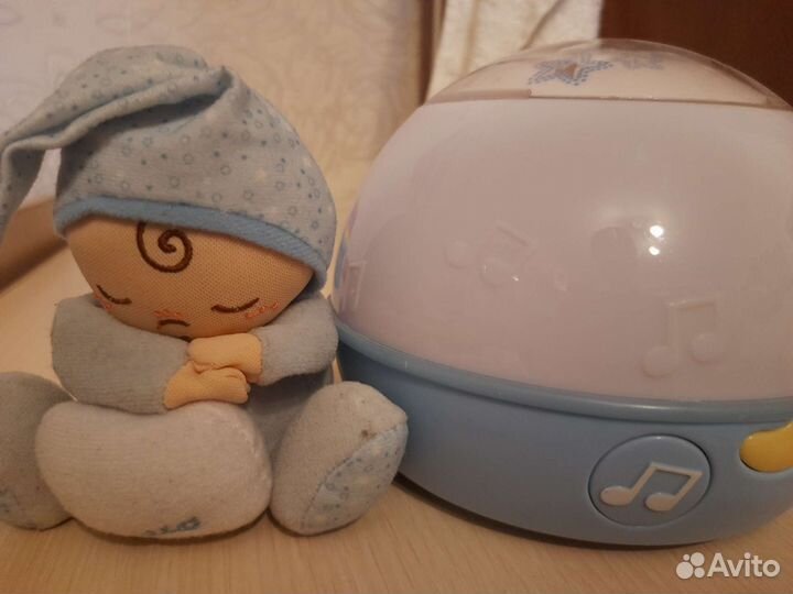 Детский ночник проектор музыкальный