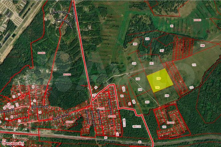 Участок 6,1 га (СНТ, ДНП)