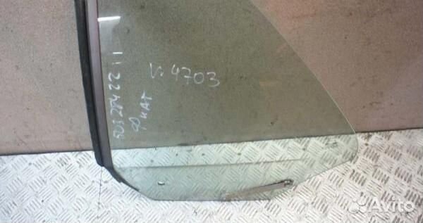 Стекло заднее левое глухое/форточка Fiat Punto