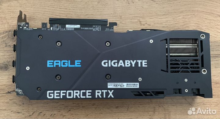 Видеокарта rtx 3070 gigabyte eagle oc