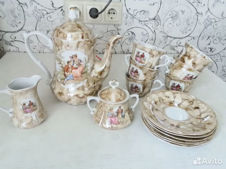 Чайный сервиз СССР Porcelana