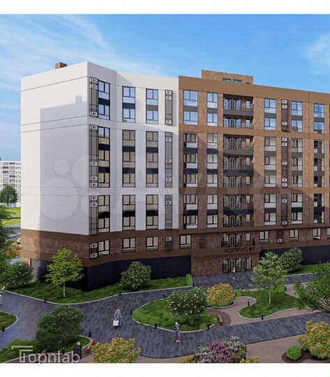 1-к. квартира, 32,8 м², 2/9 эт.