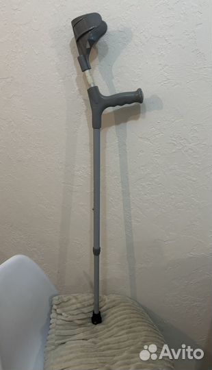 Костыль локтевой серый 2 шт